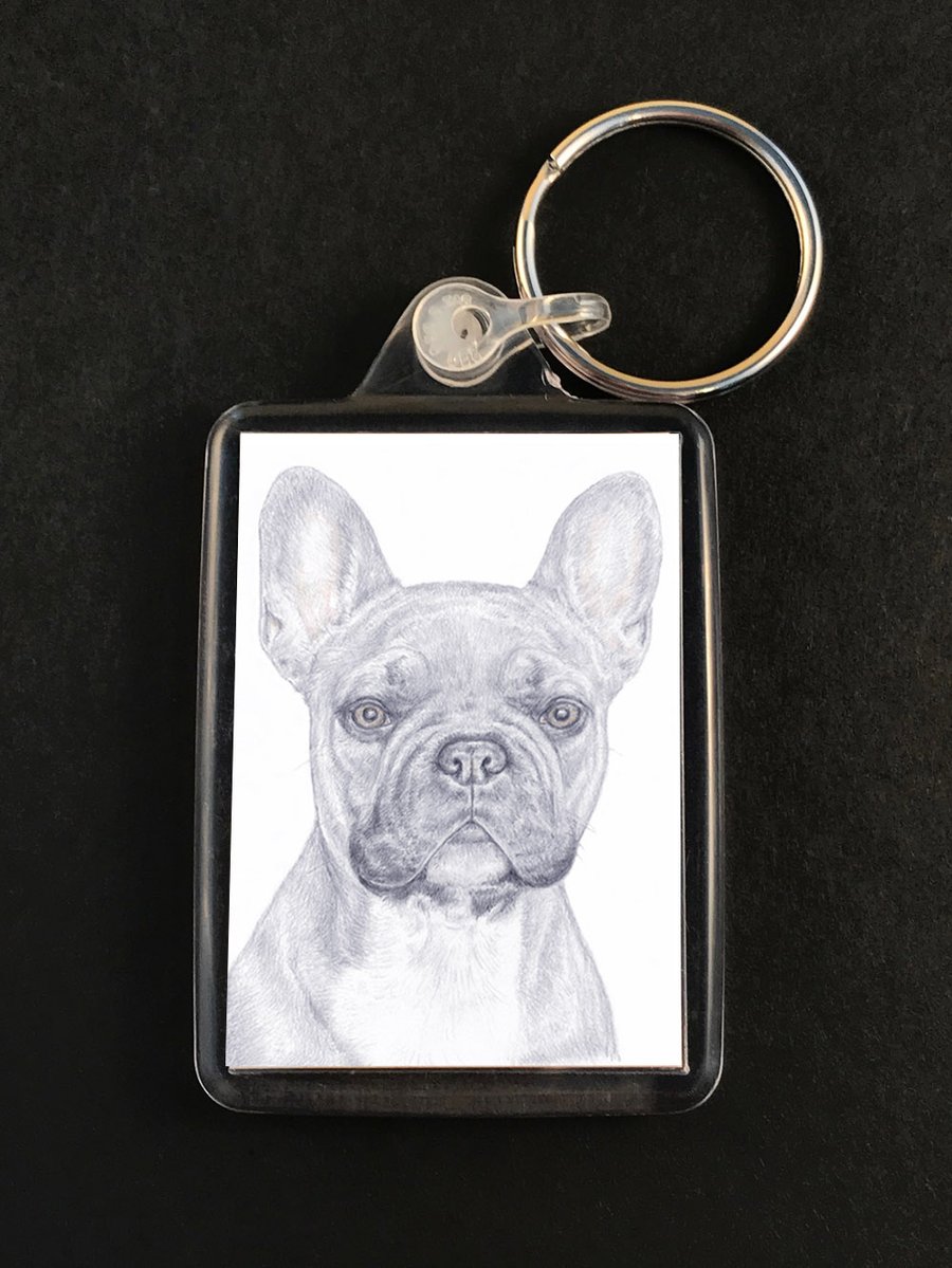 Barney the Staffie - Keyring