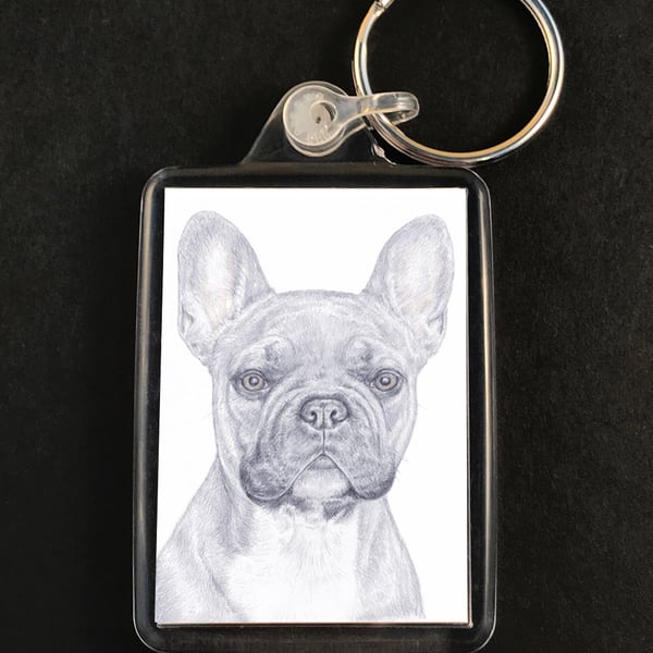 Barney the Staffie - Keyring