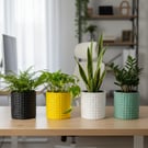  Eco-Friendly Planters - Diamond Pattern