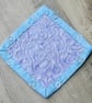 Small Quilted storage box featuring Sewing theme and purple fabric - Image 6