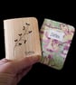 Handmade Pocket Size Notebooks - Yellow Set - Pack of 2 with Free Pen
