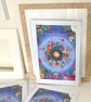 'Nature Wheel of the Year' Illustration Print A4 Unframed  - Image 2