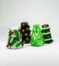 Handmade Christmas lamp work glass beads - Image 6