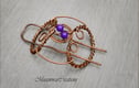 Antique copper slide