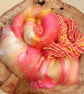 50g Rhubarb & Custard Art Batt for Spinning