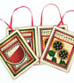Small fabric wall  Hanging set 216E - Image 1