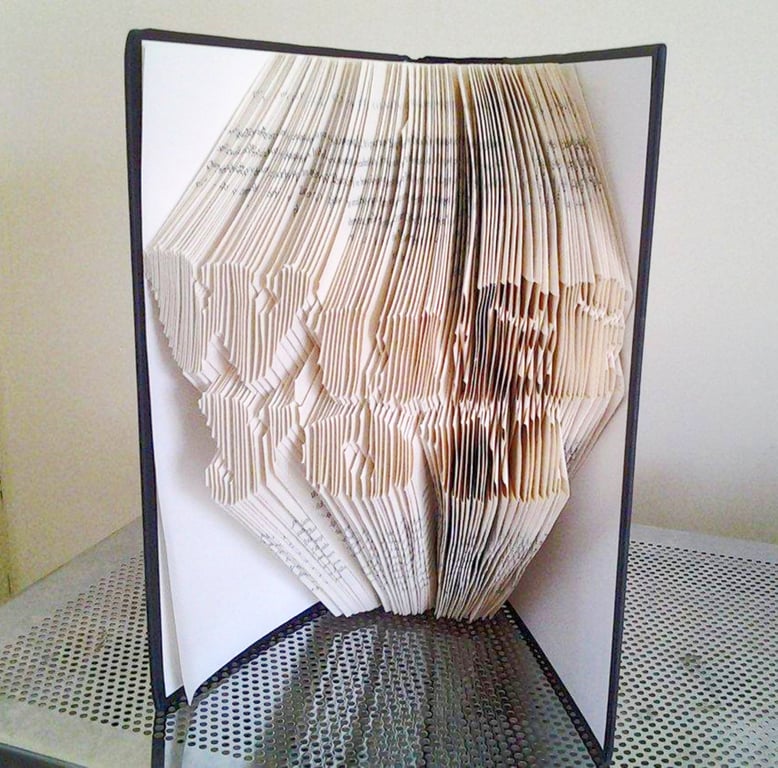 Wuff you MMF Book Folding Pattern - EMAILED PDF PATTERN