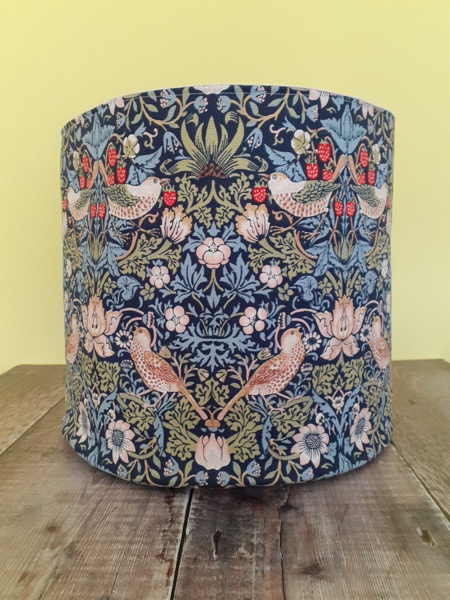 Large William Morris fabric pot