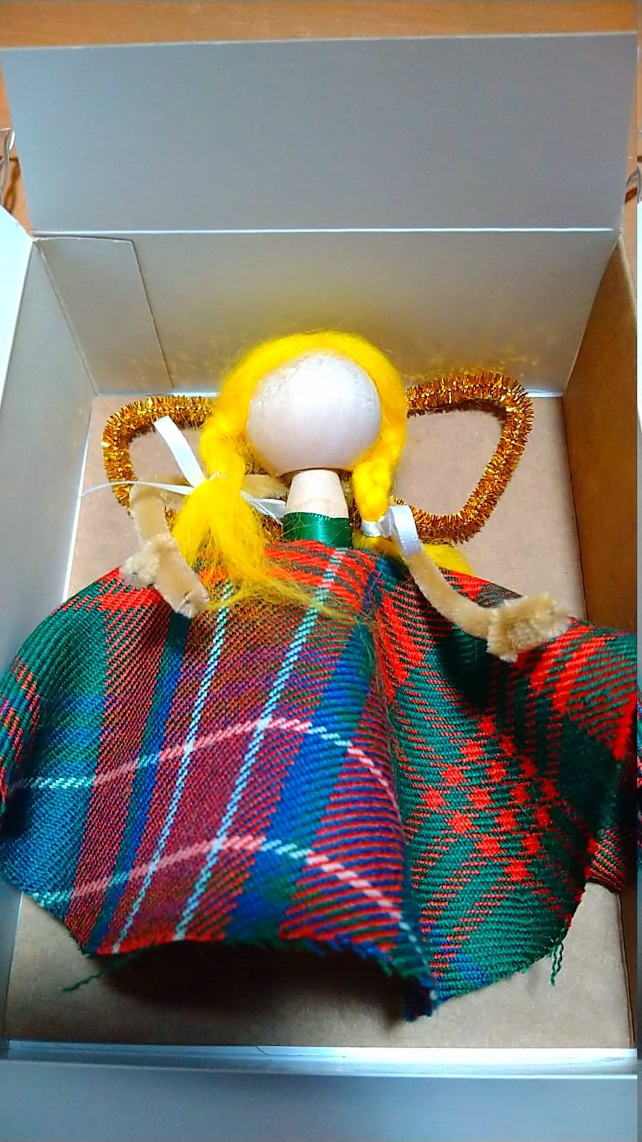 'Catriona' Scottish Peg doll