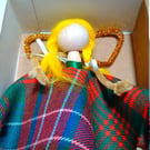'Catriona' Scottish Peg doll