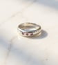 silver Amethyst Ring - Image 2