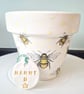 Bee Plant Pot, Bee theme, Planter, Mothers Day Gift, Flower Pot, Bumble bee