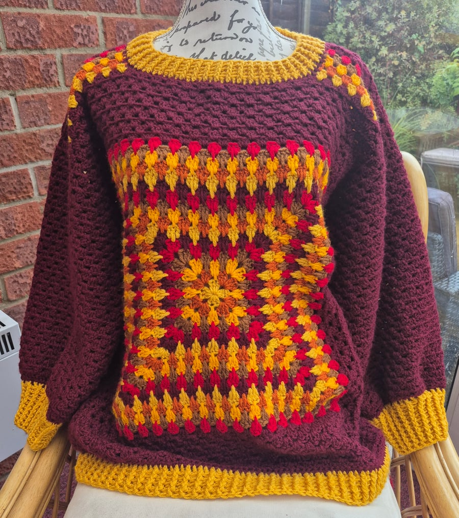 Handmade Crochet Jumper 