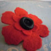 Charity POPPY Brooch - ALL proceeds to Royal British Legion.