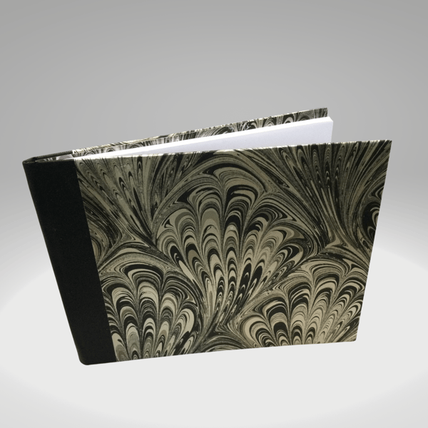 Marbled paper covered Notebook