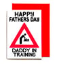 Father's Day Card From The Bump, First, New, Expectant Daddy Fathers Day Card  - Image 4