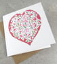 Blank Card Flower Heart - Image 3