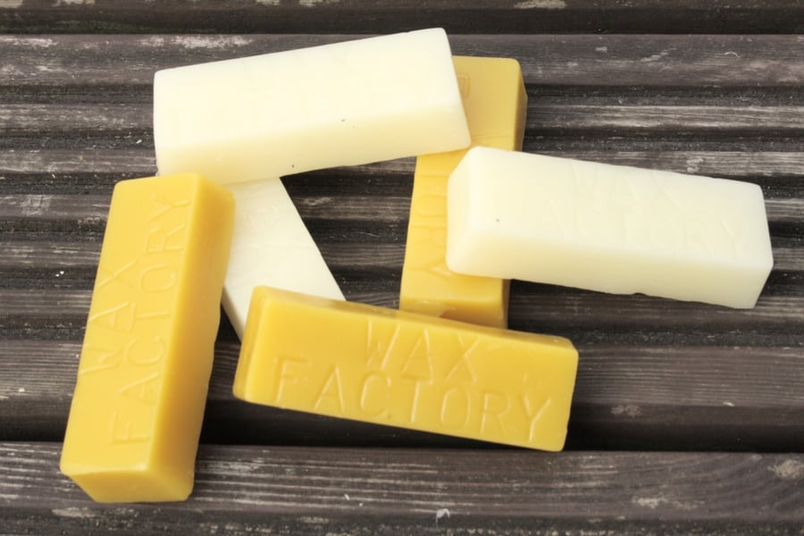 Pure Beeswax Bar, approximately 1oz, 30g