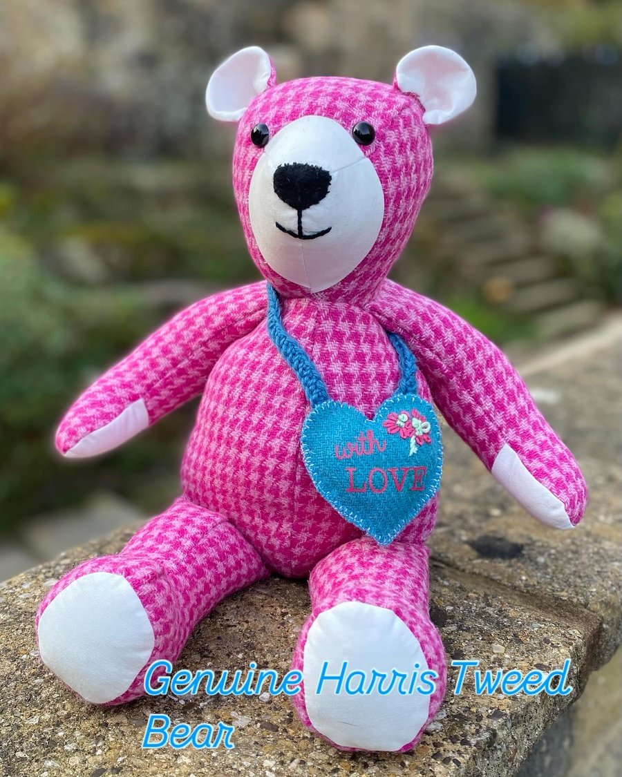 Harris Tweed Collectors Bear