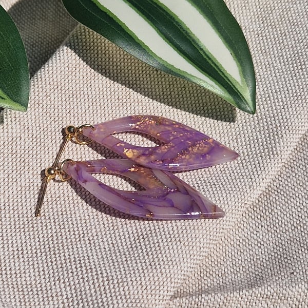 Polymer Clay Earrings: Pretty Pastels