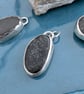 Perfectly Imperfect - Silver Beach Pebble Pendant 