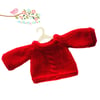 Reserved for Diane - Red Cable Jumper