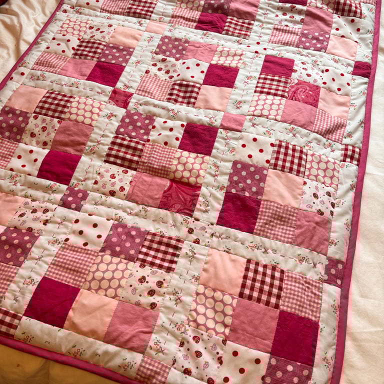 Baby quilted blanket