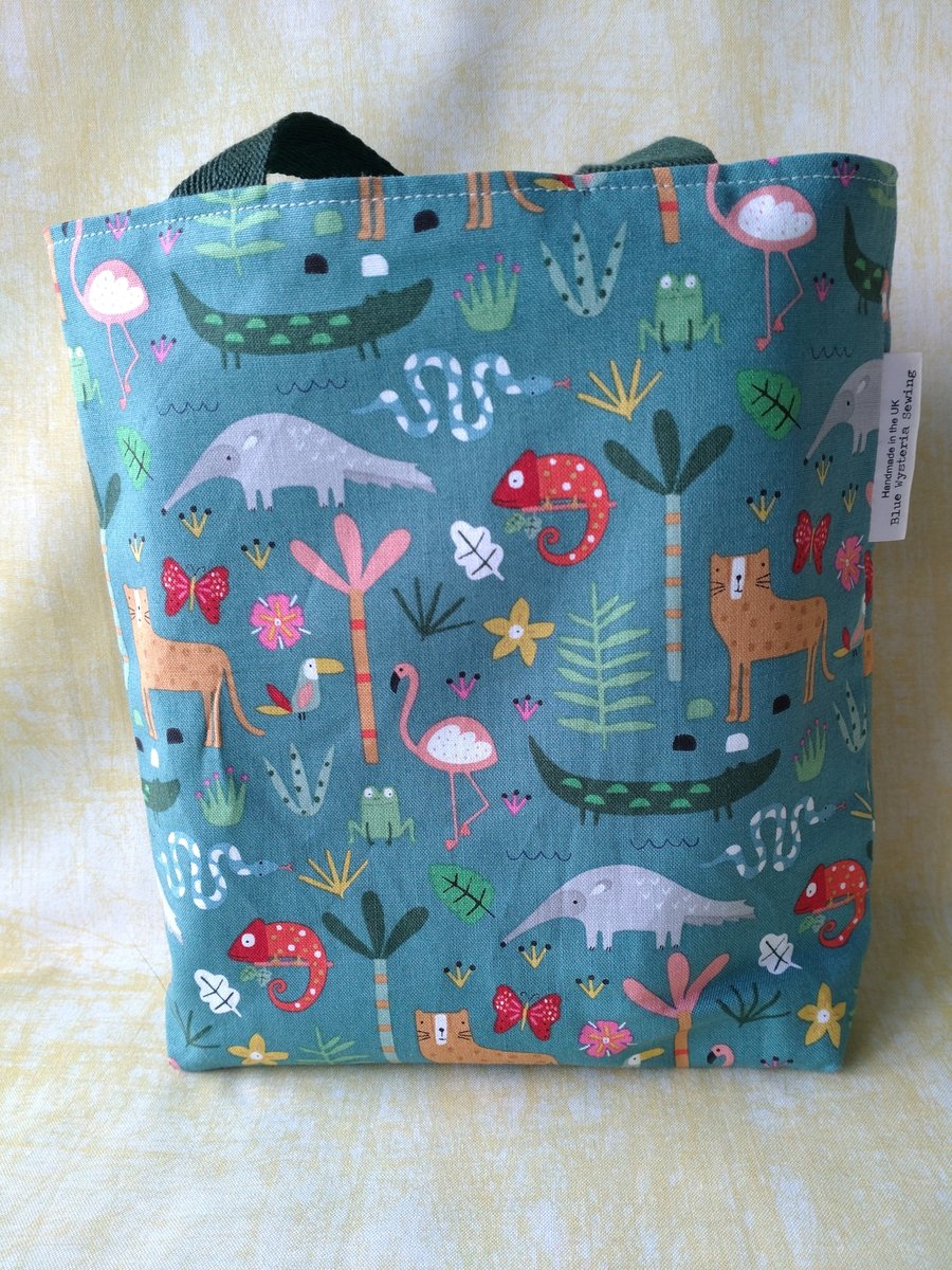 Childs fabric tote bag