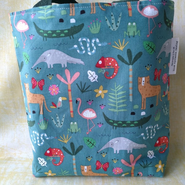 Childs fabric tote bag