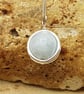 Celestite circle pendant - Image 2