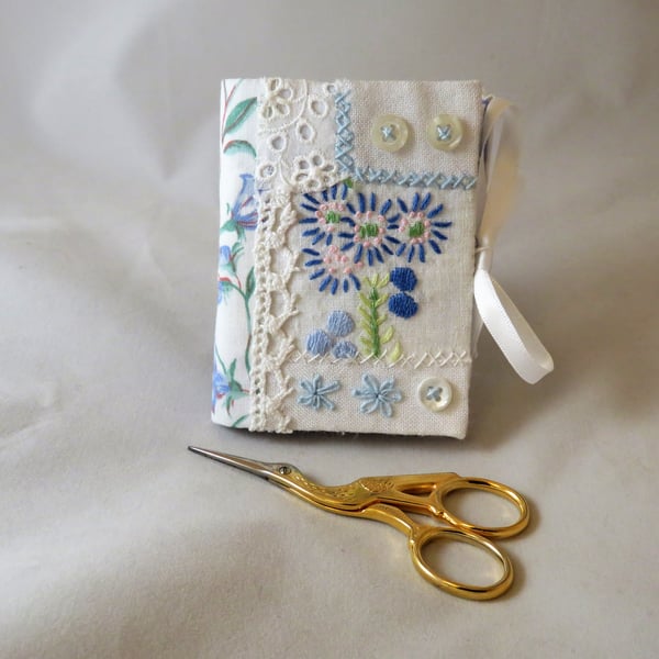 Patchwork needle book