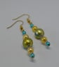 Metallic Swirl Earrings - Image 2