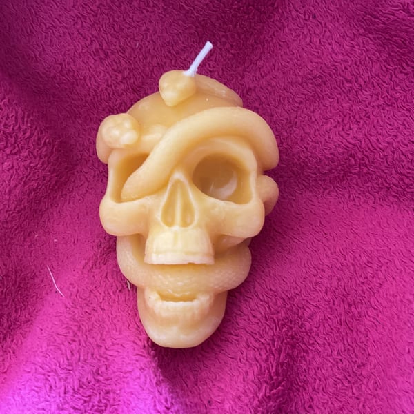 Beeswax scull 