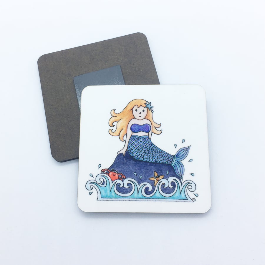 Mermaid Magnet - Fridge Magnet