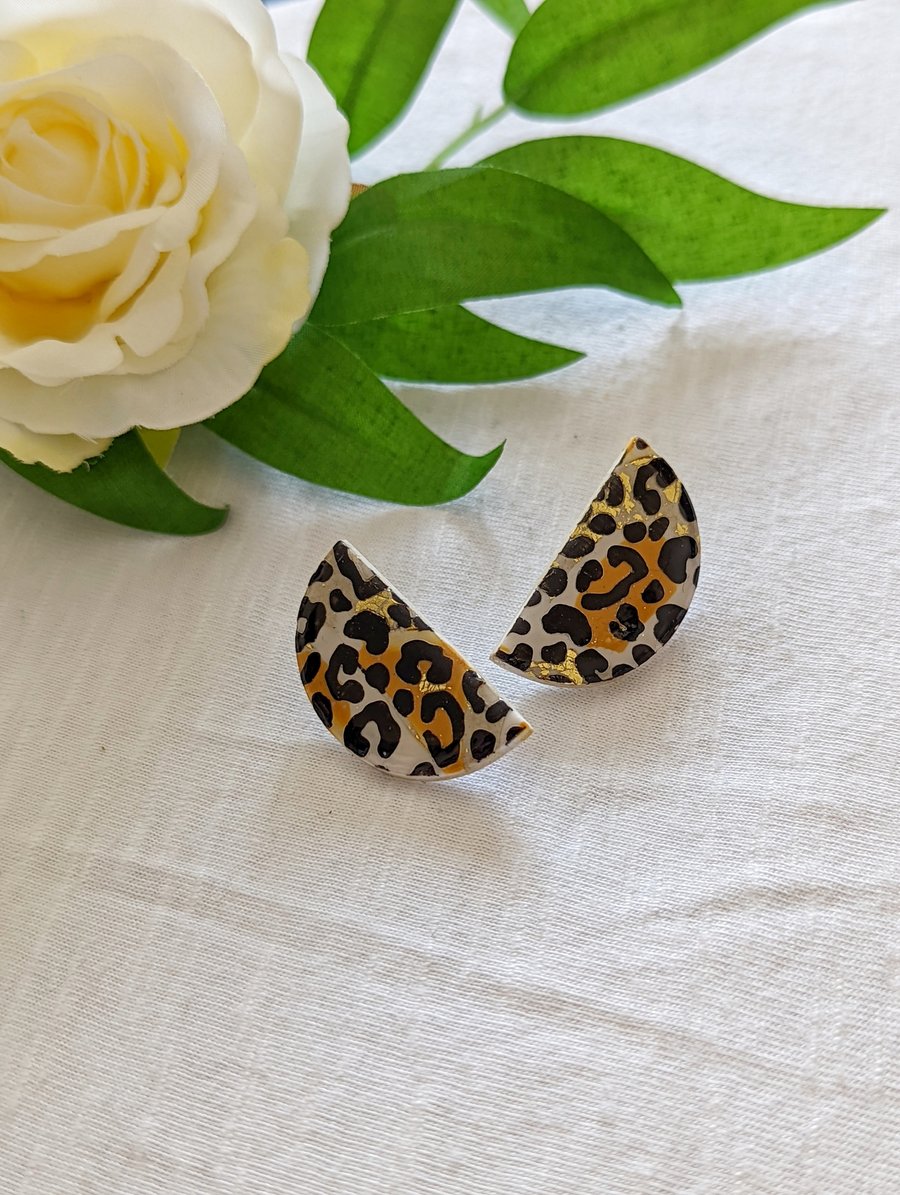 Cheetah Half Studs
