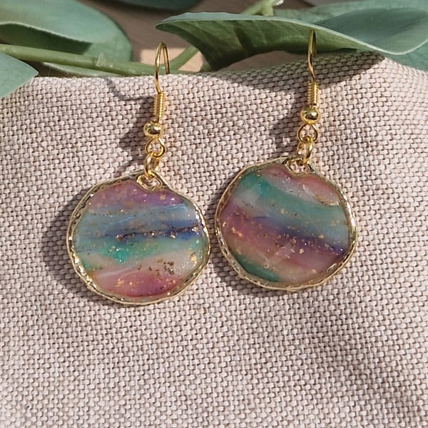 Polymer Clay Earrings: Pretty Pastels