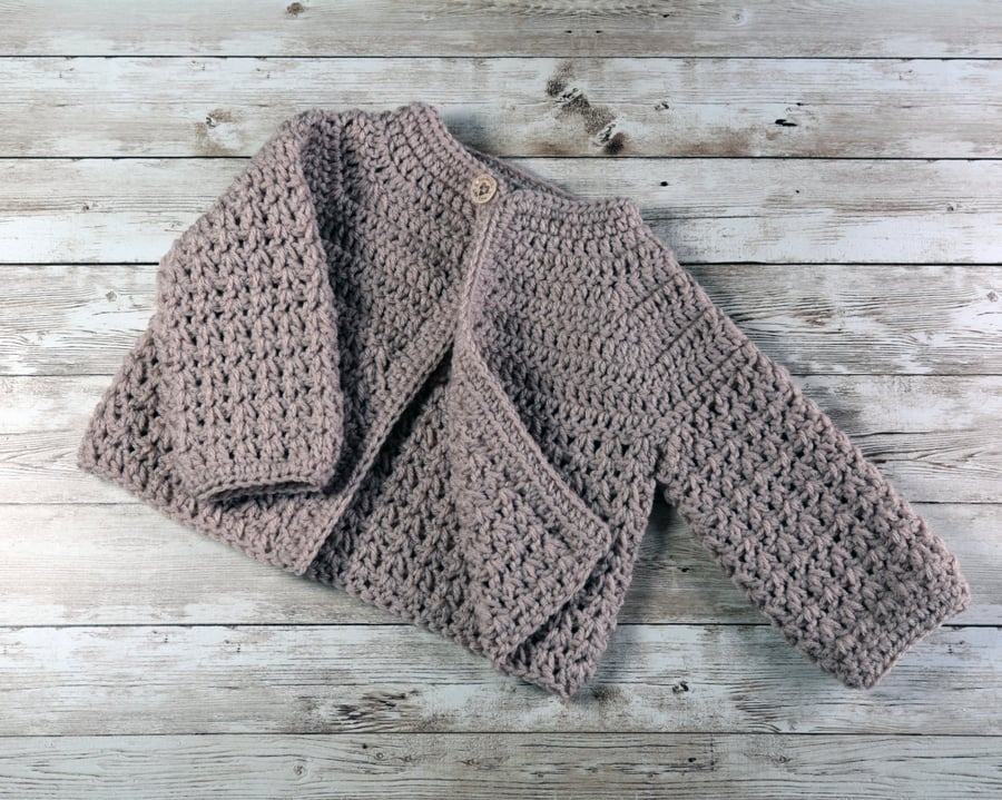 Crochet Baby Cardigan