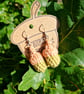 Acorn Earrings, Acorn and oak themed jewellery, Autumn jewellery, Nature gift - Image 4