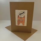 Meow Tortie Greetings Card