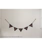 Autumn pumpkin cobweb bunting PDF crochet pattern  - Image 3