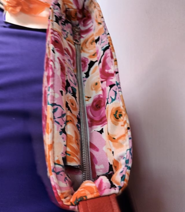 Flower cross body bag Folksy