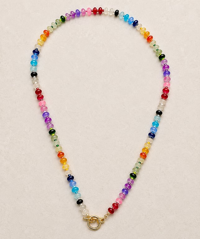 Colourful Rainbow Necklace - Sweetie Style