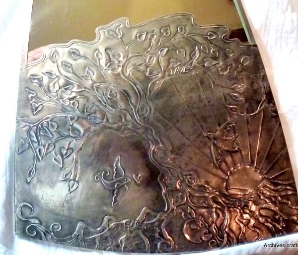 Custom Bathroom mirror.Tree of life.