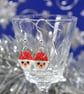 Mini Santa Beadwork Earrings - Skin Tone No. 2 - Image 6