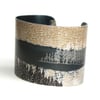 Winter landscape cuff