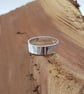 Textured Sterling Silver Ring - Image 2