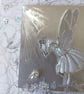 Cute fairy and a  robin birthday card - Image 3