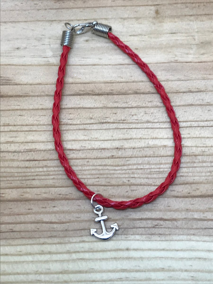 Red Anchor Bracelet (447)