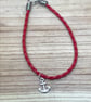 Red Anchor Bracelet (447) - Image 1
