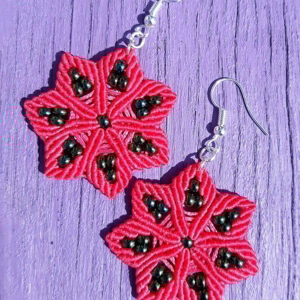 Power To The Flower Earrings 